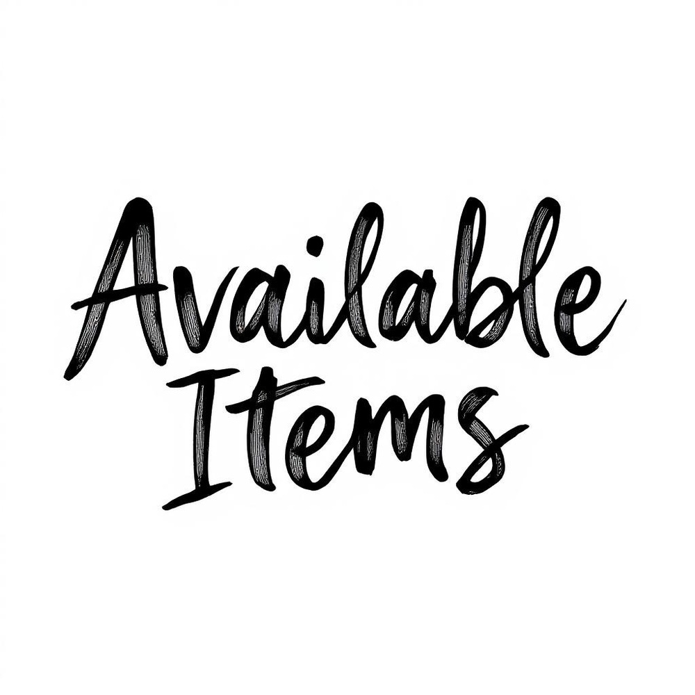 Available Items